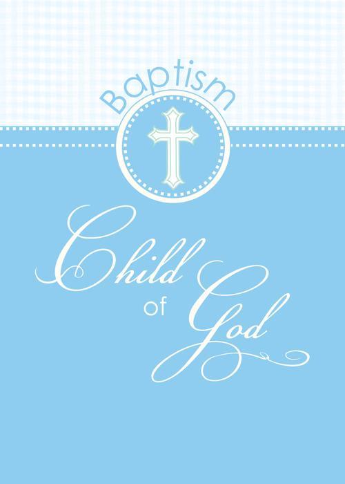 Blessed Beginnings Baptism Greeting Card Image