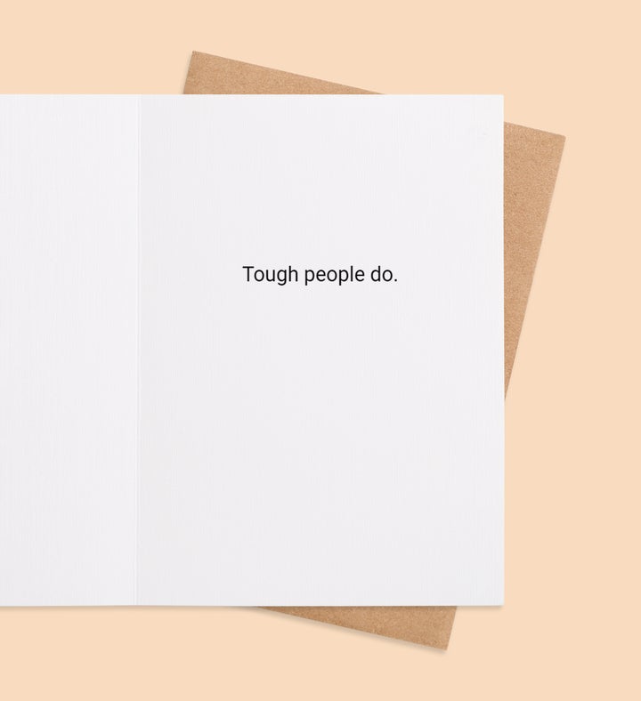 Resilient Spirits Encouragement Greeting Card Inside Image