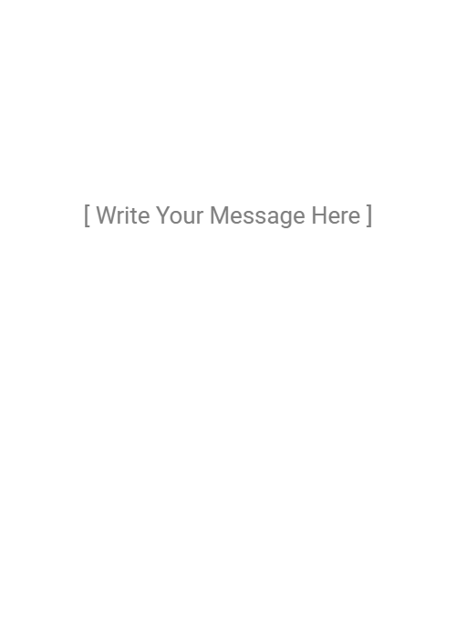 Heartfelt Waves Thinking Of You Greeting Card Inside Image