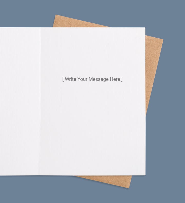 Sunny Umbrella Wishes Get Well Greeting Card Inside Image