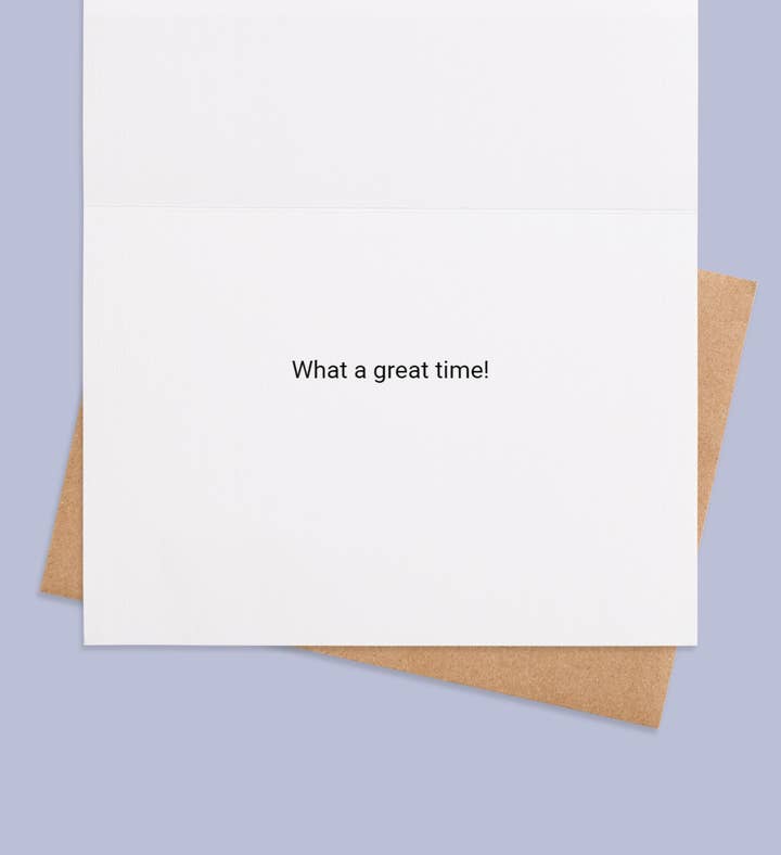 Timeless Memories Ramadan Photo Greeting Card Inside Image