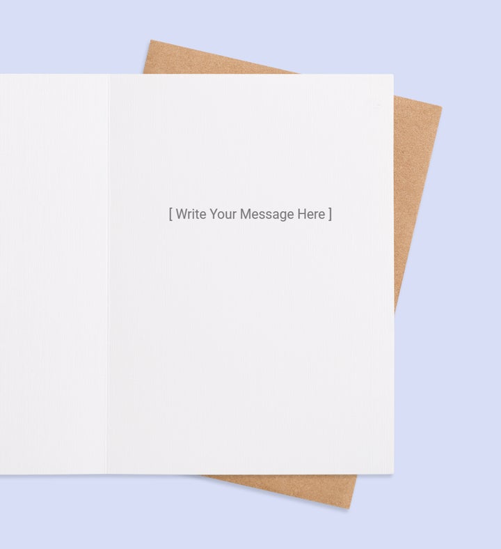Bloomin' Heartfelt Wishes Birthday Greeting Card Inside Image