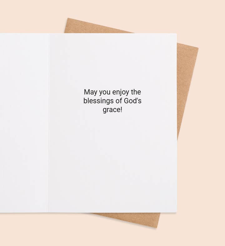 Graceful Whispers Easter Greeting Card Inside Image
