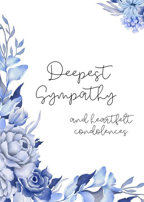 Whispers Of Compassion Sympathy Greeting Card Image