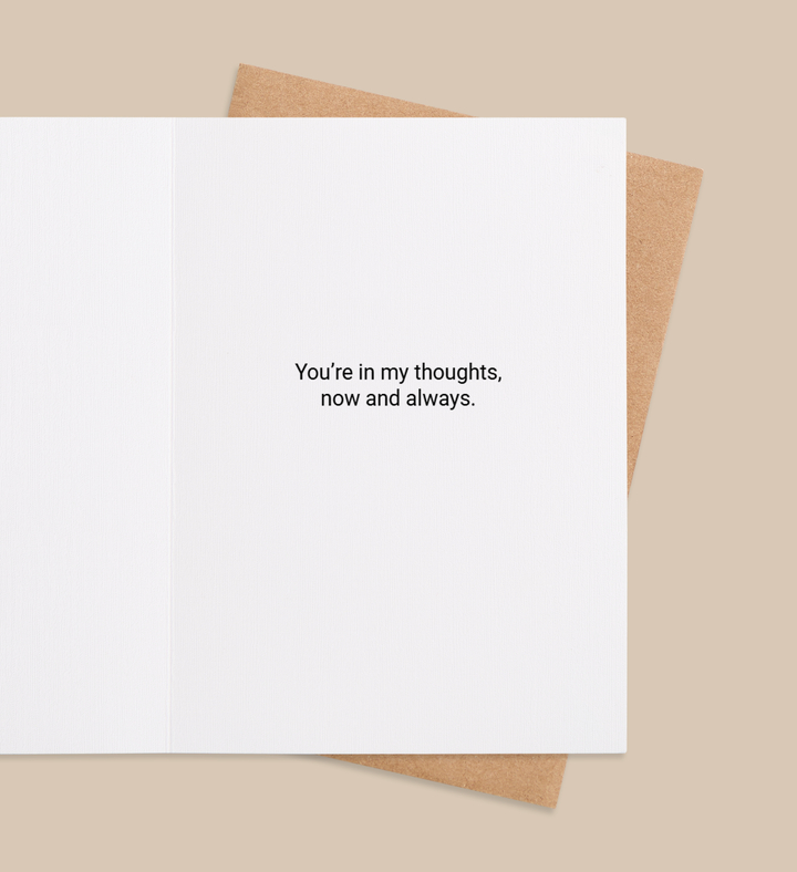 Waves of Serenity Greeting Card Inside Image