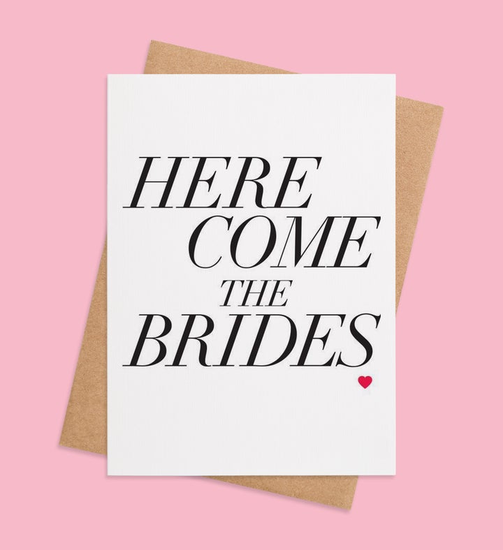 Bridal Bliss Alert Greeting Card