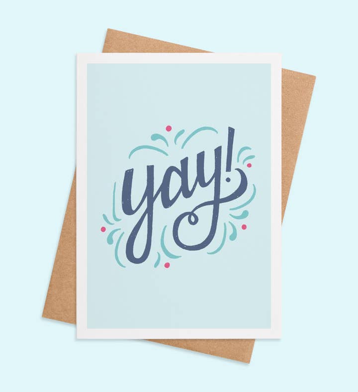 Yay Some Celebrations Congratulations Greeting Card Image