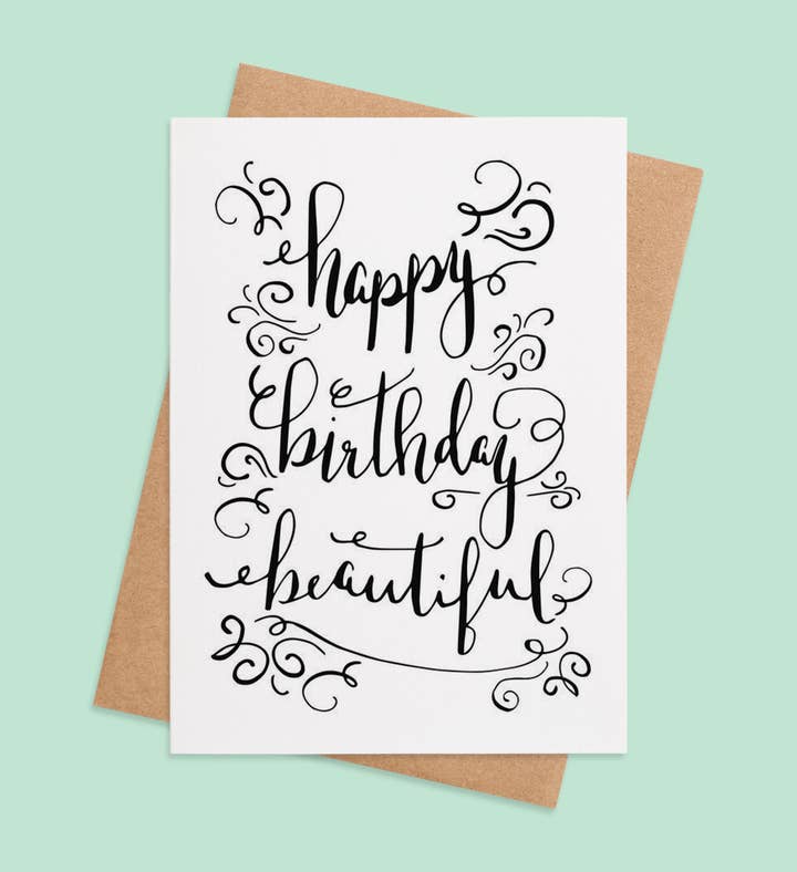 Radiant You Birthday Greeting Card Image