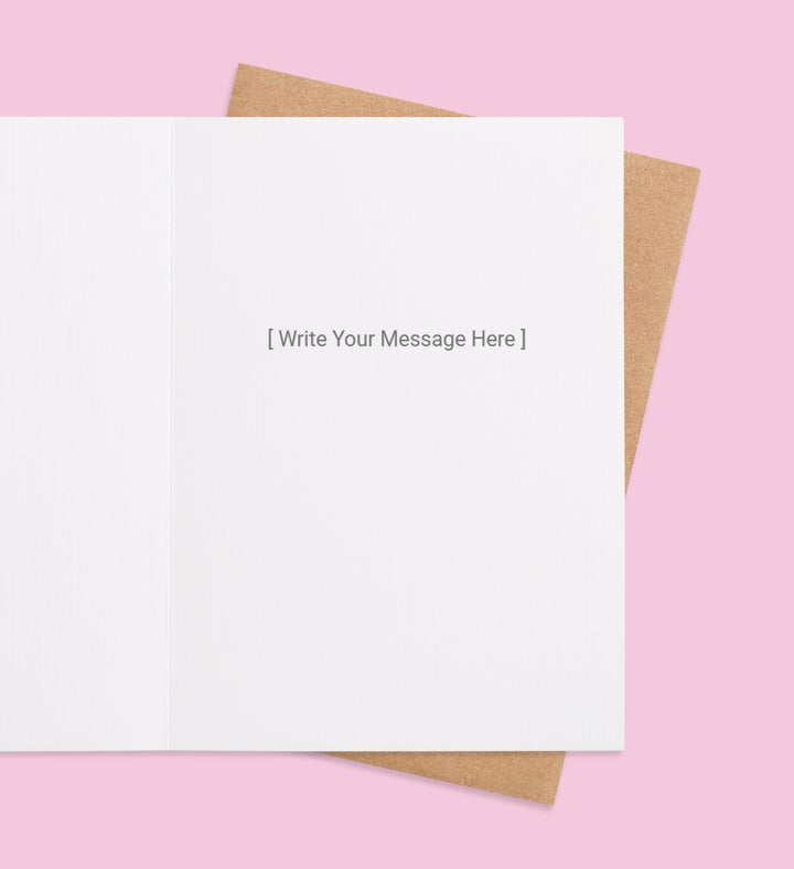 Eggstra Special Wishes Greeting Card Inside view