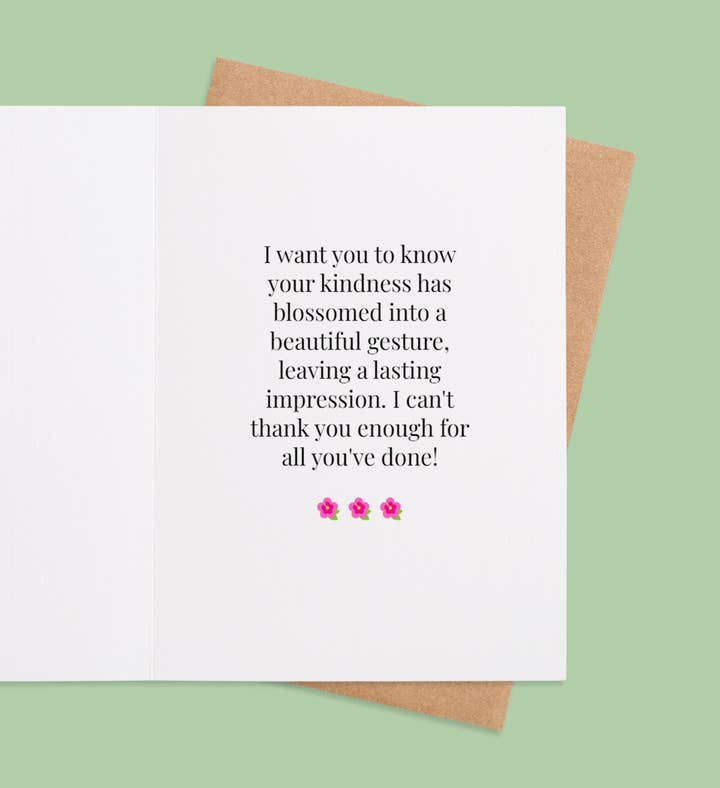 Blossoming Gratitude Inside Image