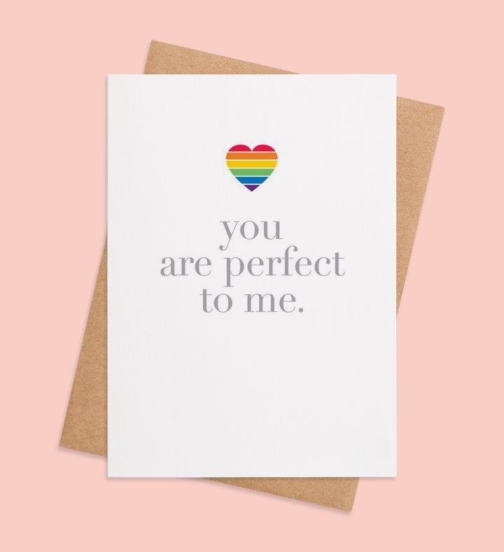 Perfectly Us Greeting Card