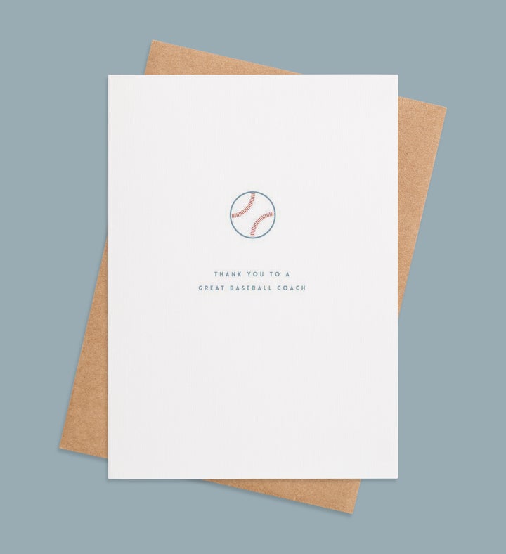 Home Run Heartfelt Thanks Thank You Greeting Card Image