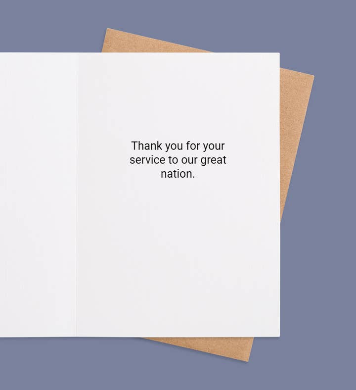 Heartfelt Patriotism Inside Image