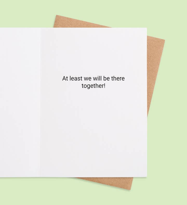Aging With Style Birthday Greeting Card Inside Image