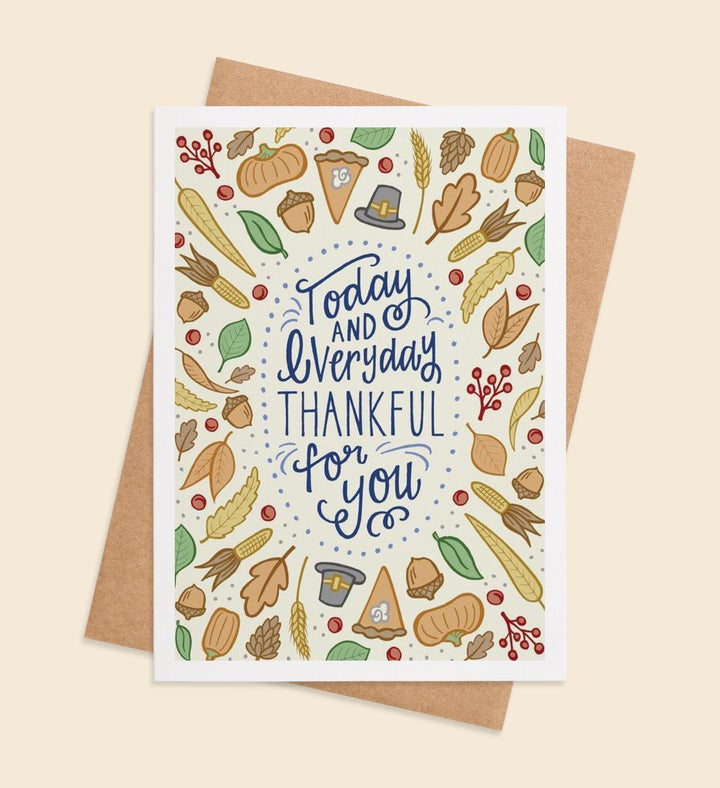 Grateful Gatherings Greeting Card