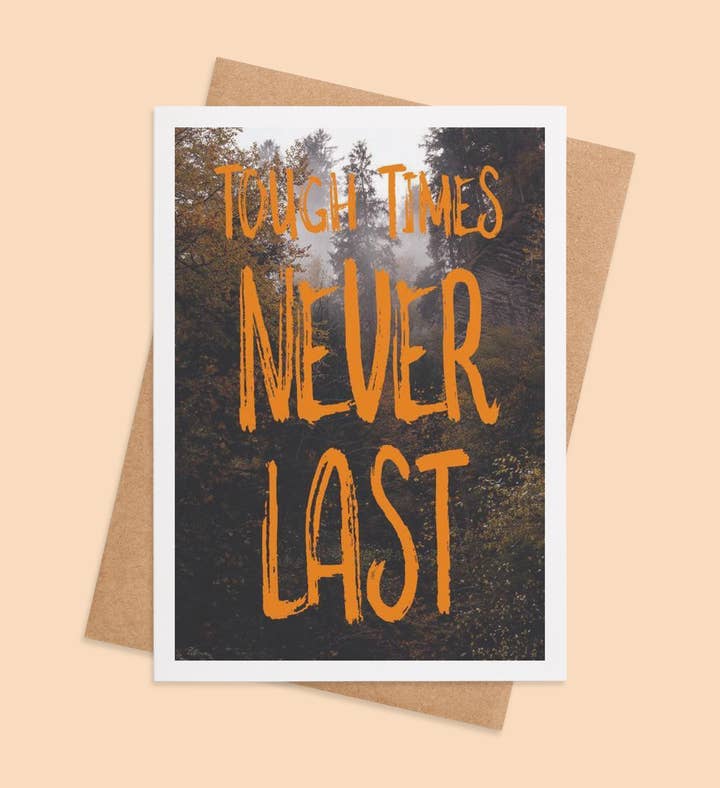 Resilient Spirits Encouragement Greeting Card Image