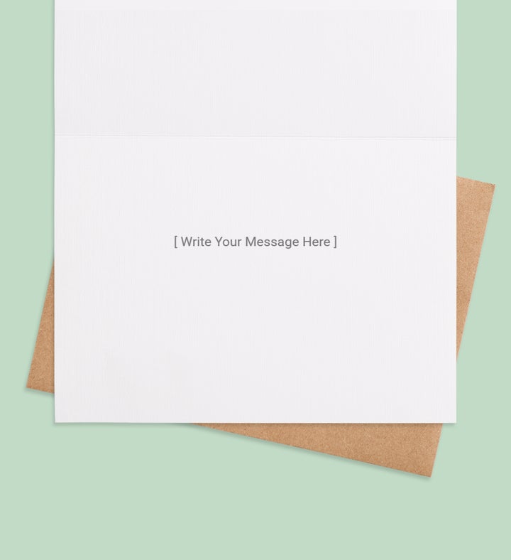 Pot O Gold Greetings Inside view