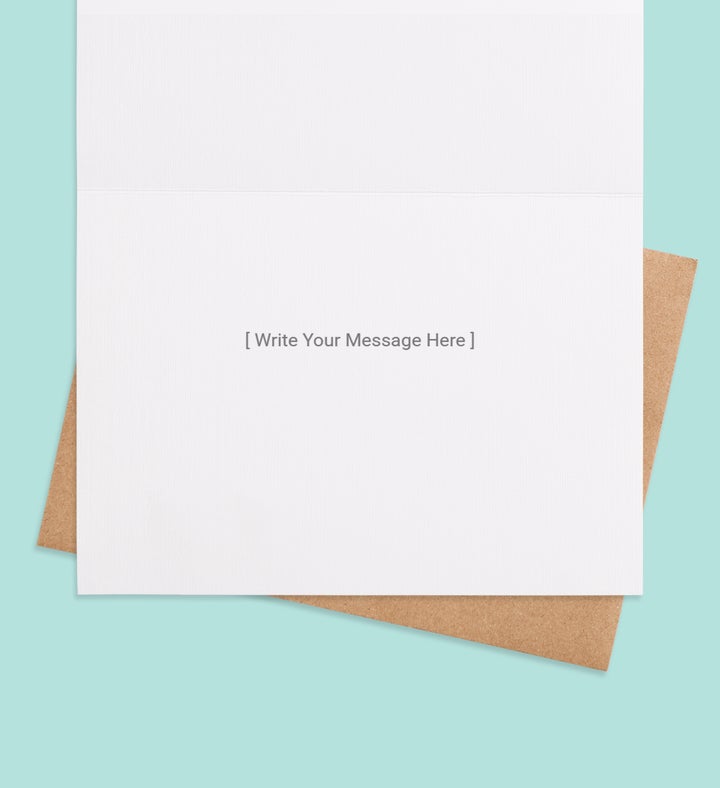 You Make My Heart Thankful Thank You Greeting Card Inside Image