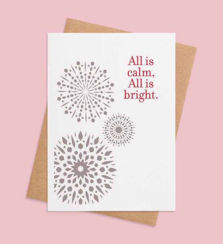 Radiant Calm Greeting Card