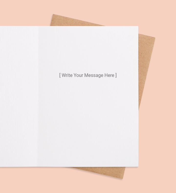 Spectrum Of Cheer Greeting Card Inside view