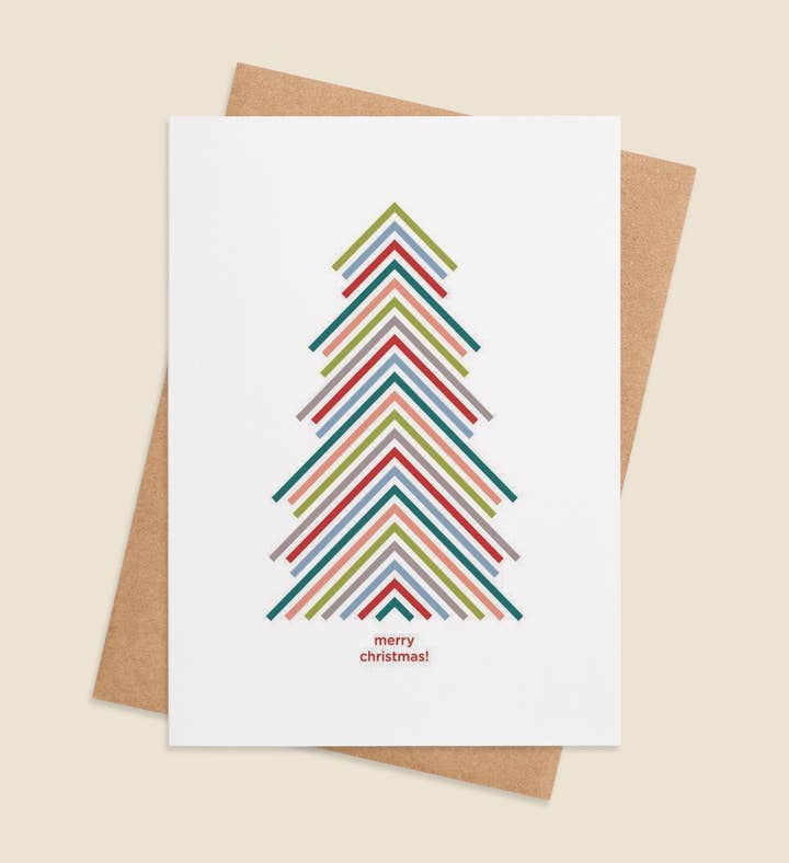 Cheerful Conifer Greetings Image