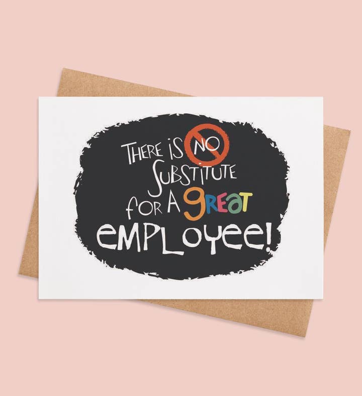 Great Employee Farewell Retirement Greeting Card Image