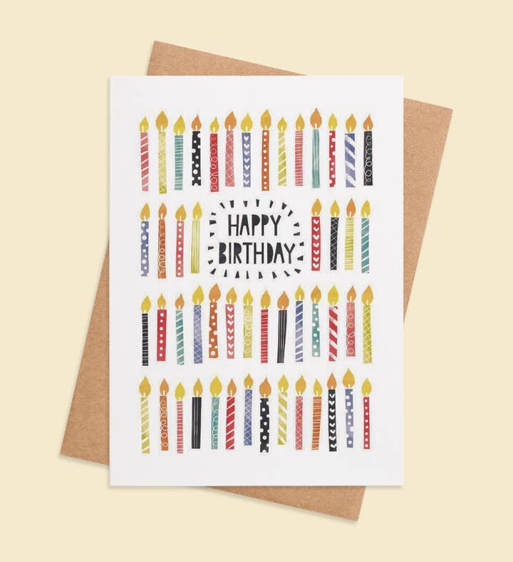 Candles Of Cheer Birthday Greeting Card Image