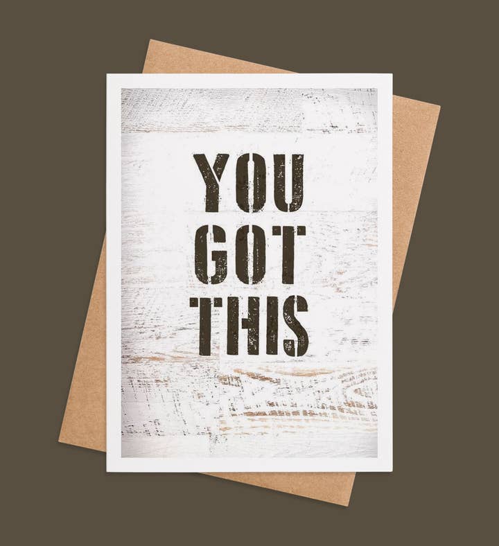 You Got This, Grad! Graduation Greeting Card Image