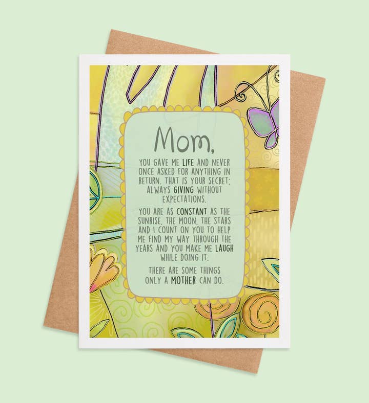 Everlasting Embrace Mothers Day Greeting Card Image