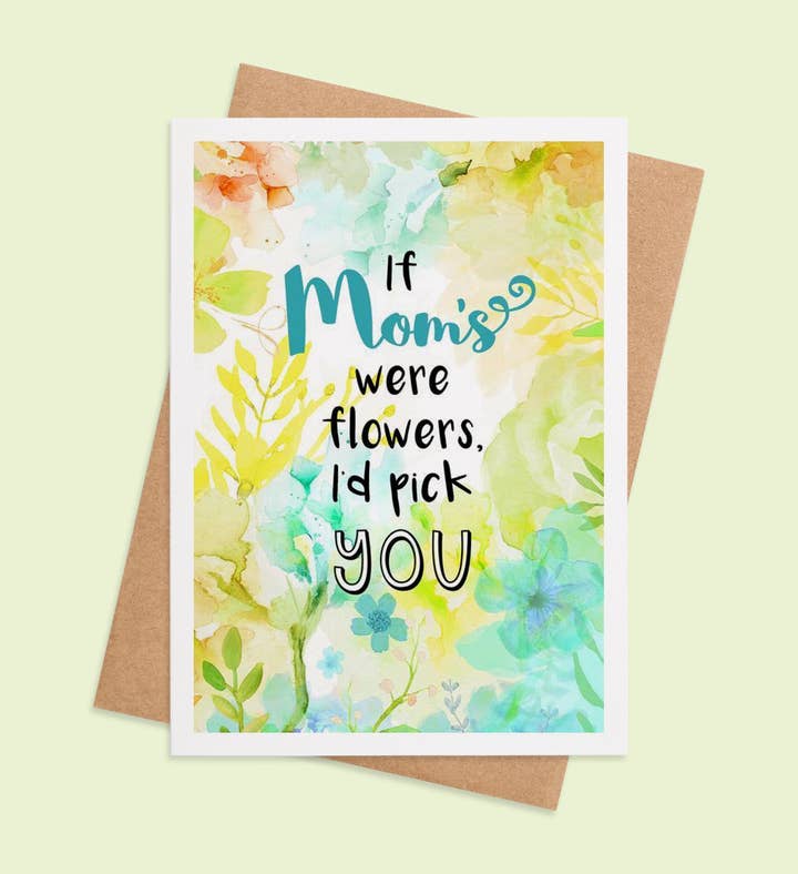 Blooming Love For Mom Mothers Day Greeting Card Image