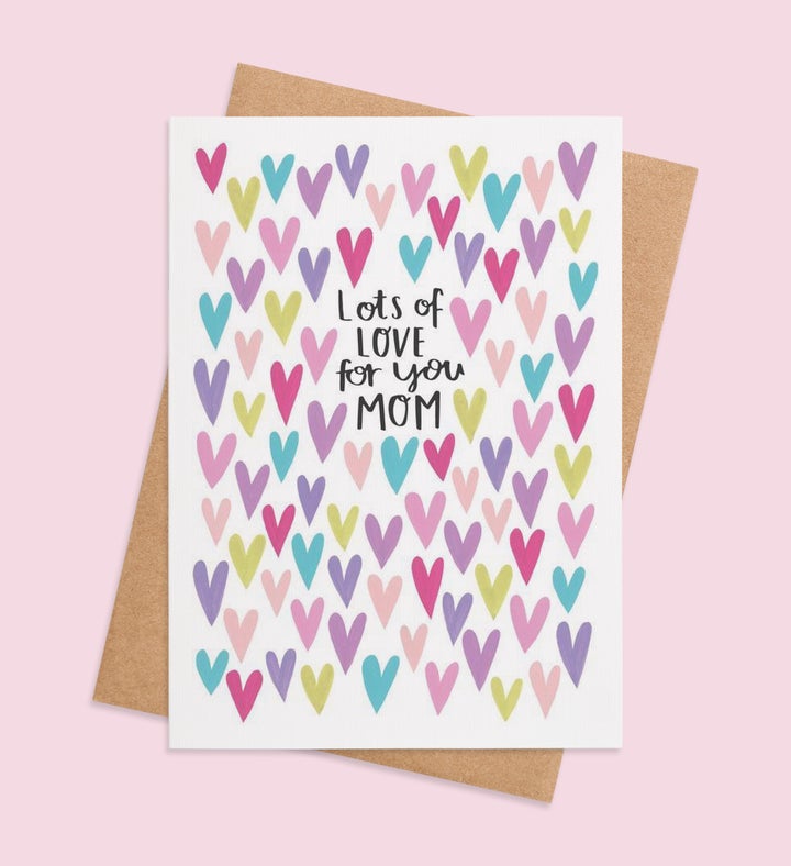 Heartfelt Hugs For Mom Mothers Day Greeting Card Image