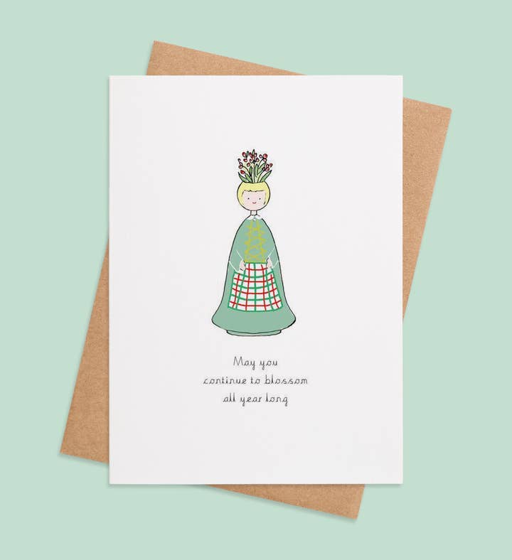 Blossom Every Day Birthday Greeting Card Image