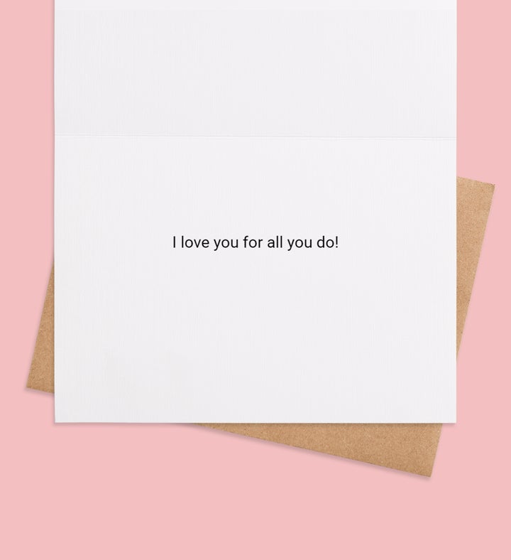 Hearts Aflutter For Mom Inside view