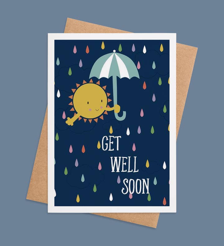Sunny Umbrella Wishes Image