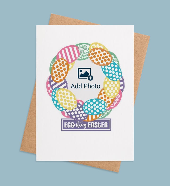 Eggstra Special Photo Greeting Card