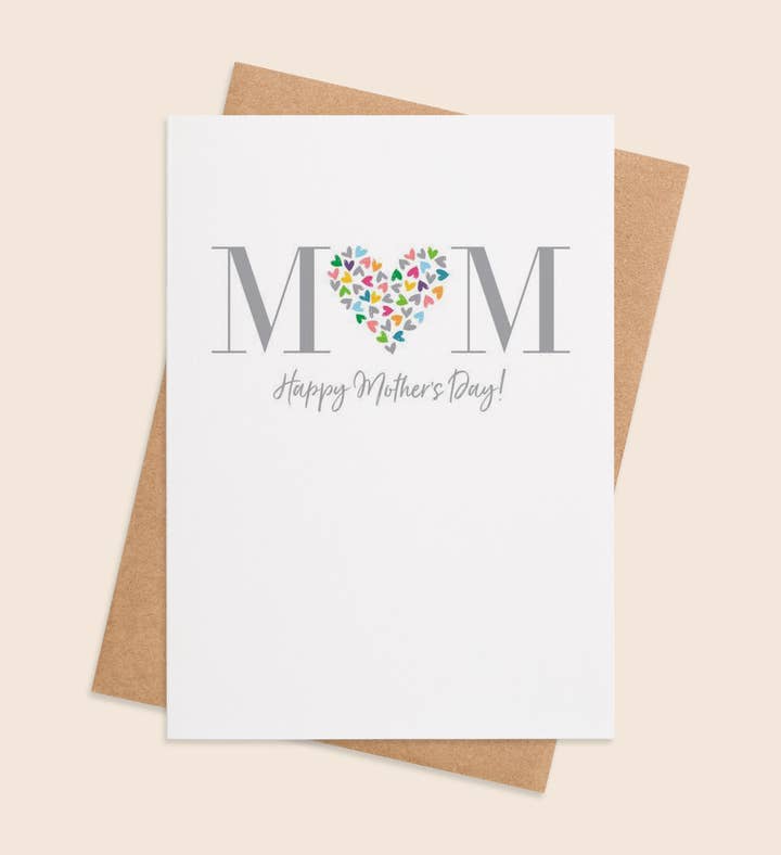 Heartfelt Embrace Mothers Day Greeting Card Image
