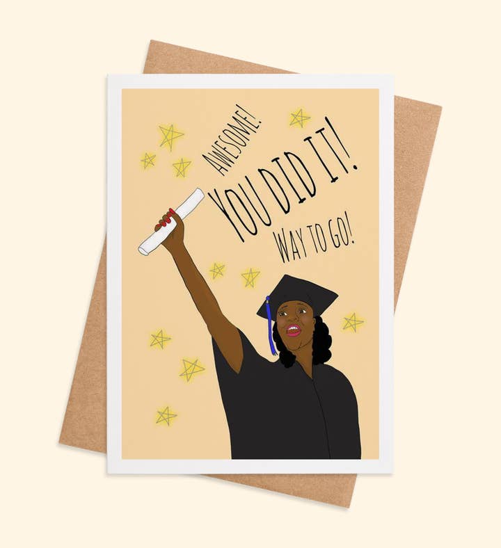 Cheers To You, Graduate! Graduation Greeting Card Image