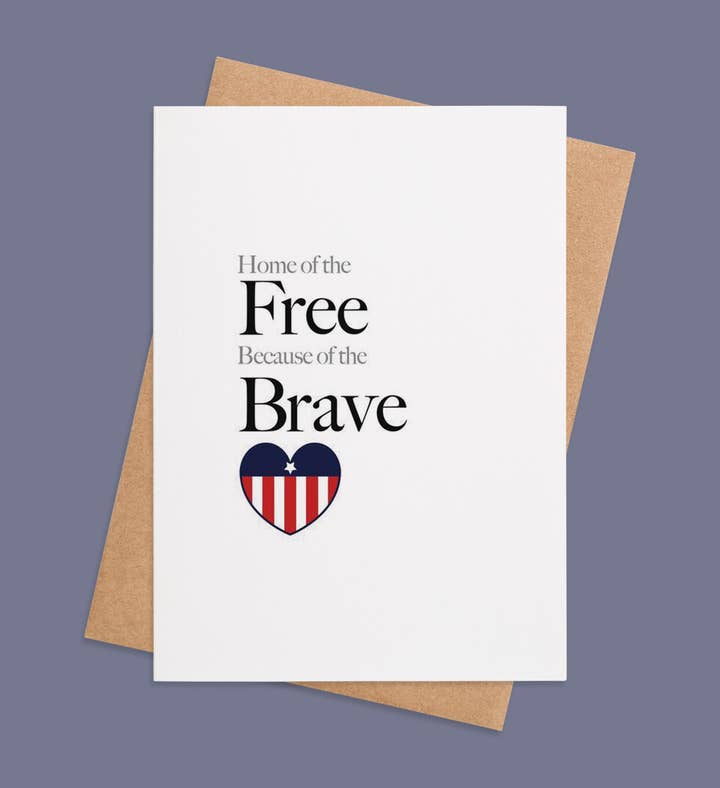 Bravery Heartfelt Tribute Birthday Greeting Card Image