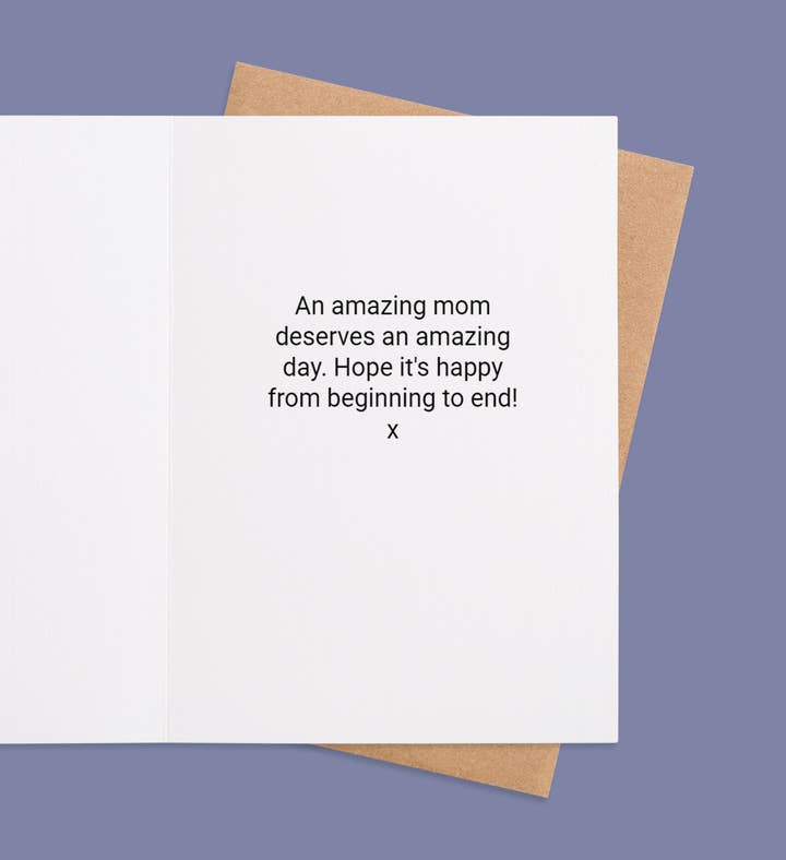 Mom Magical Birthday Birthday Greeting Card Inside Image