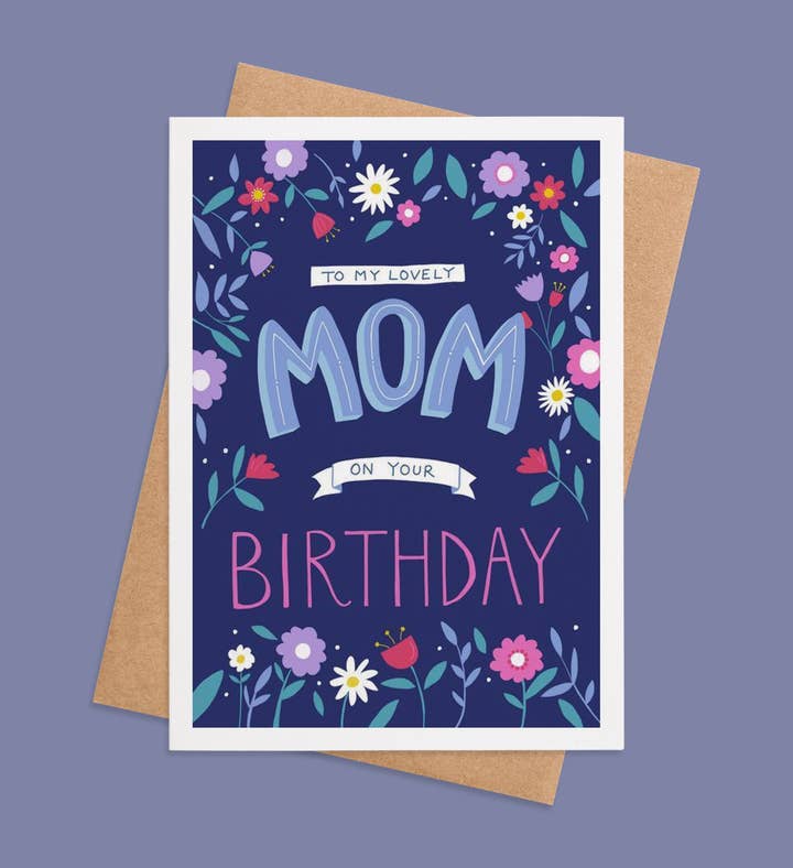 Mom Magical Birthday Birthday Greeting Card Image