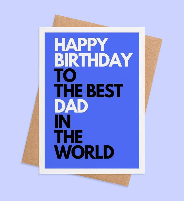Dad Tastic Birthday Cheers Birthday Greeting Card Image