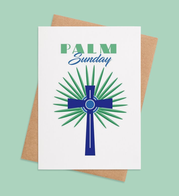 Palms Of Blessing Greeting Card