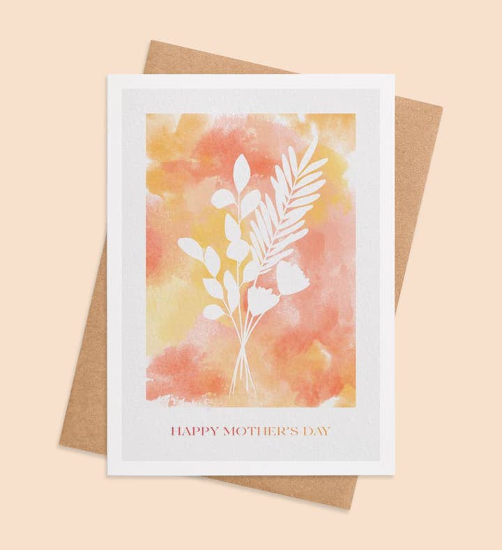 Blooming Love For Mom Mothers Day Greeting Card Image