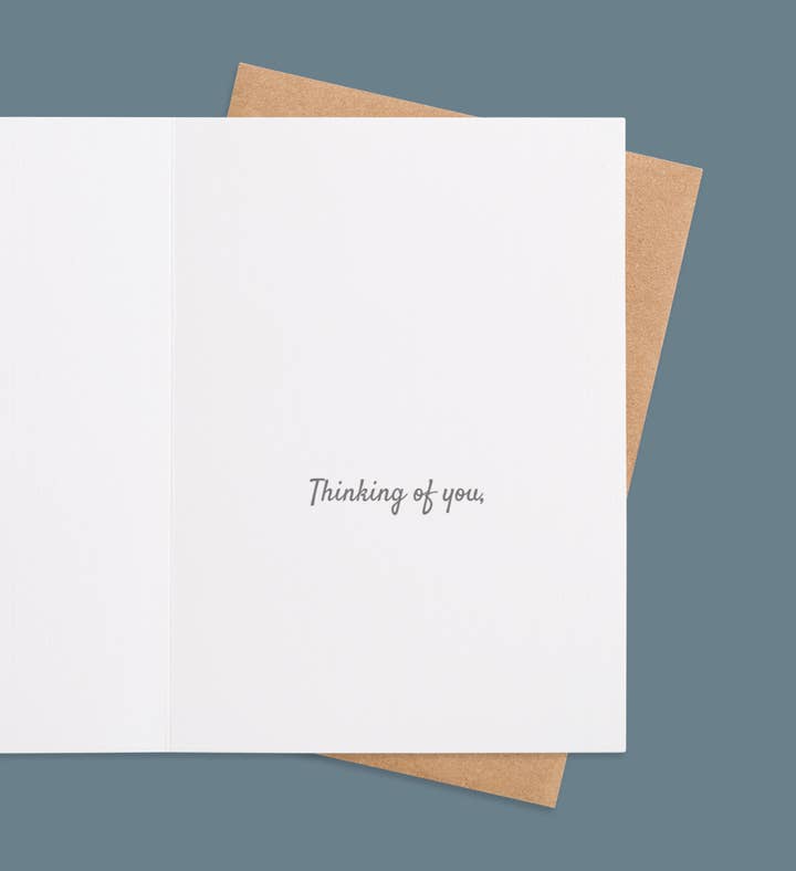 Heartlight Journey Get Well Greeting Card Inside Image