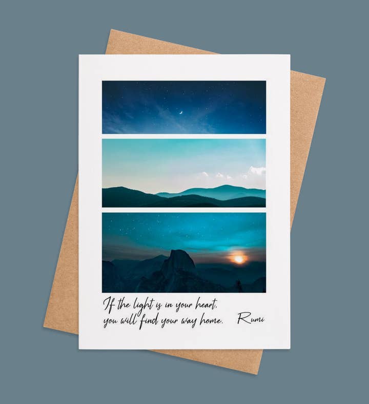 Heartlight Journey Get Well Greeting Card Image