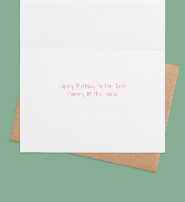 Mommy’s Rainbow Love Inside view