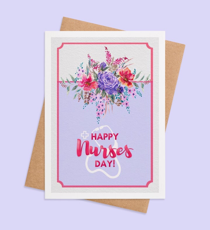 Blooming Caregivers Nurses Week Greeting Card