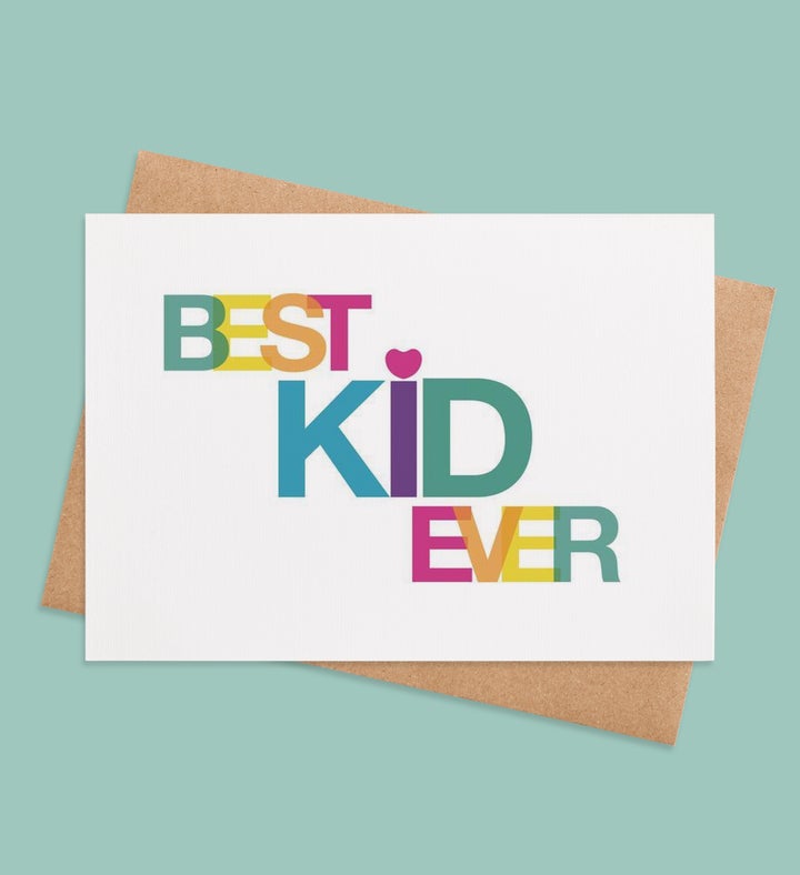 You Are Simply The Best Kid Just Because Greeting Card