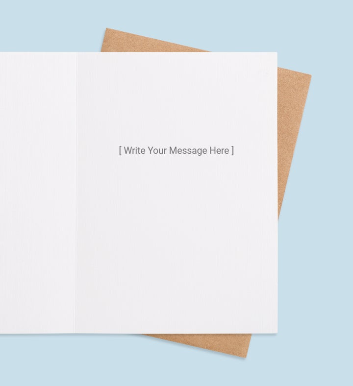 Trophy Dad Ventures Birthday Greeting Card Inside view