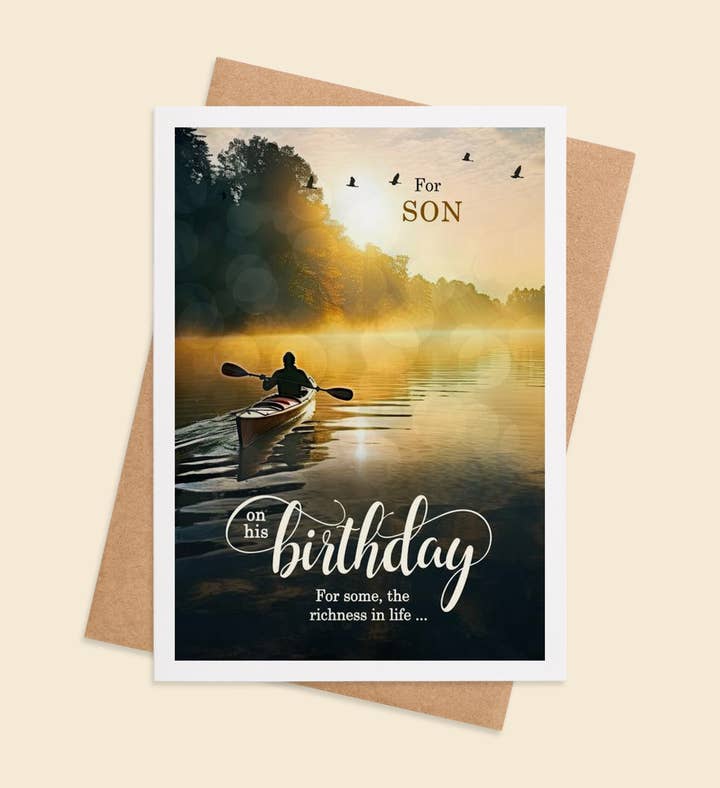 Adventurous Journeys Ahead Birthday Greeting Card Image